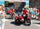 Уникални мотоциклети на шестия Ретро парад в Несебър