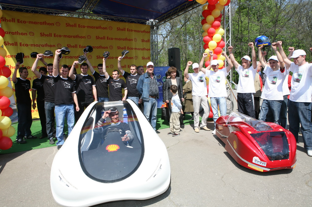 Shell Eco-marathon 2010 (Lina и Pirania)