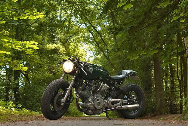 Cafe racer Yamaha Virago 750