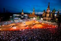 Red Bull X-Fighters разтърси Червения площад в Москва