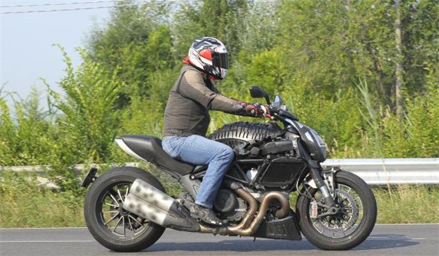 Ducati Vyper (шпионски снимки)