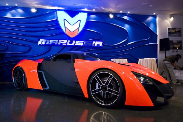 Шоурум на Marussia Motors