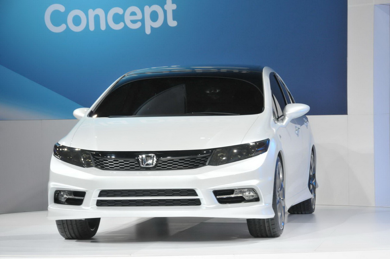 Honda Civic Si Coupe Concept и Civic Sedan Concept 2012