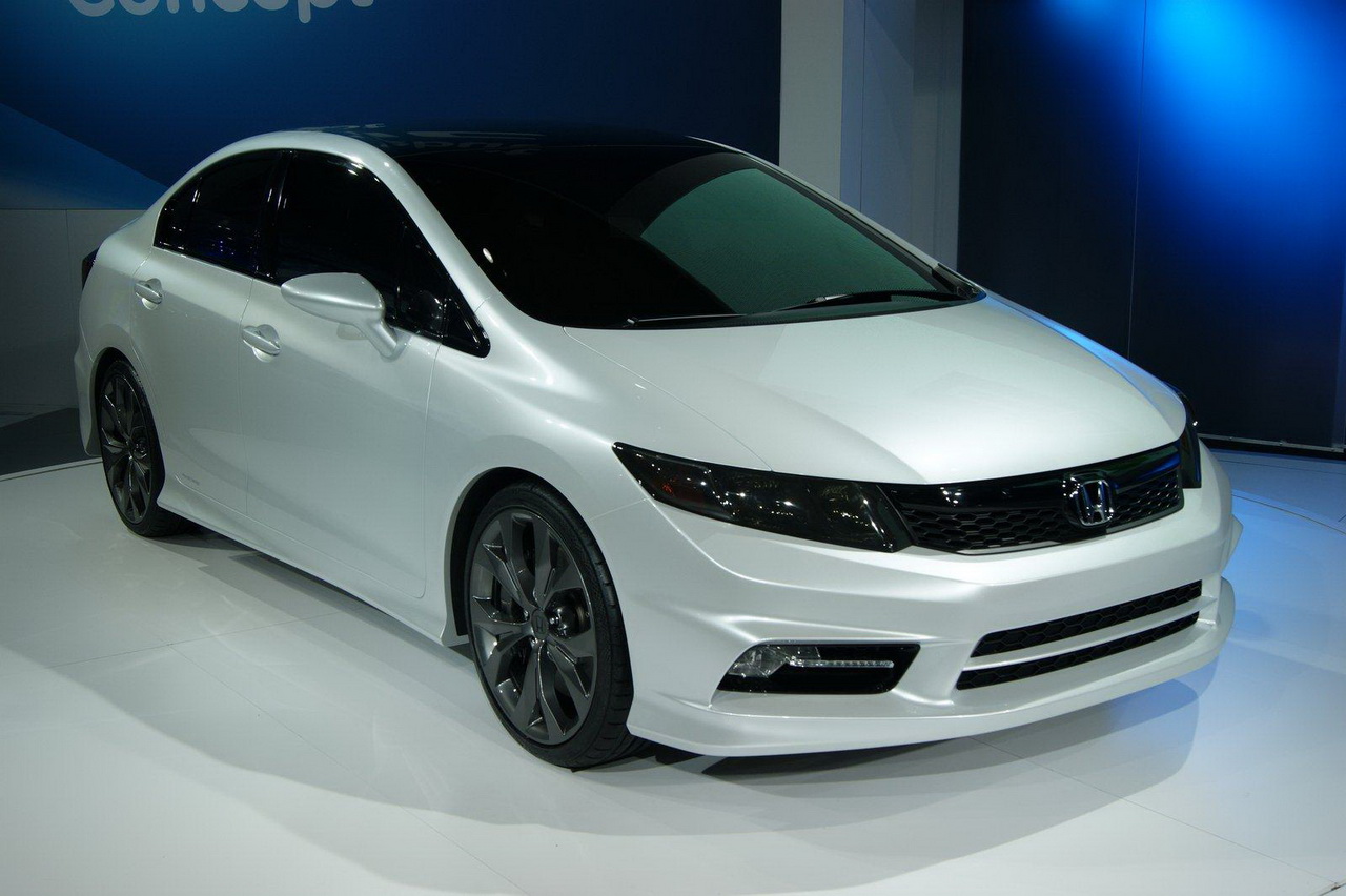 Honda Civic Si Coupe Concept и Civic Sedan Concept 2012