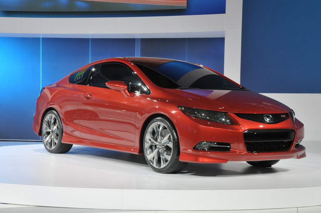 Honda Civic Si Coupe Concept и Civic Sedan Concept 2012