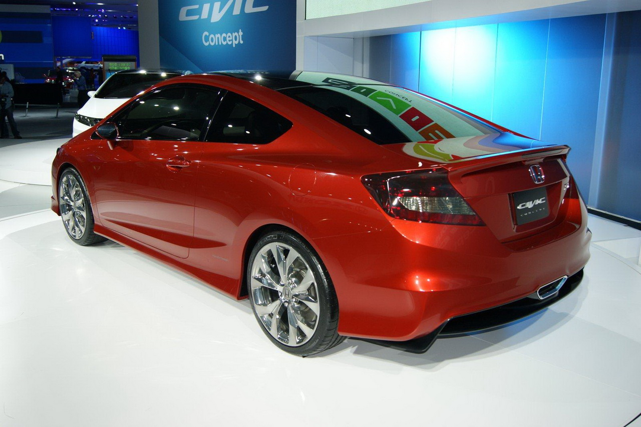 Honda Civic Si Coupe Concept и Civic Sedan Concept 2012