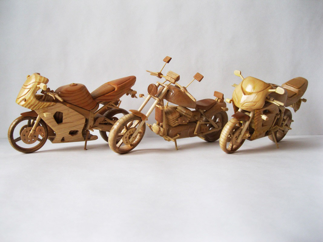 Дървени мотоциклети