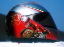 Аерографии на каски и мотоциклети от Алберто Поно