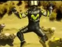 Дани Педроса в реклама на играта MotoGP 4